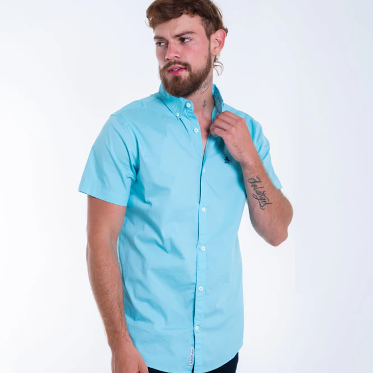 Camisa Hombre Manga Corta Penguin 3