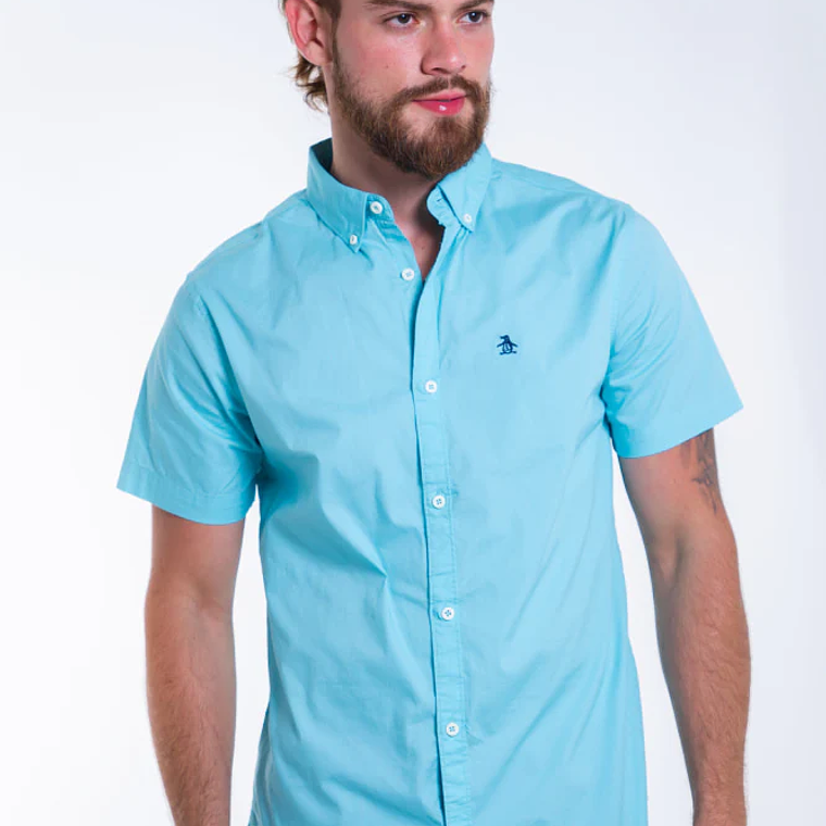 Camisa Hombre Manga Corta Penguin 6