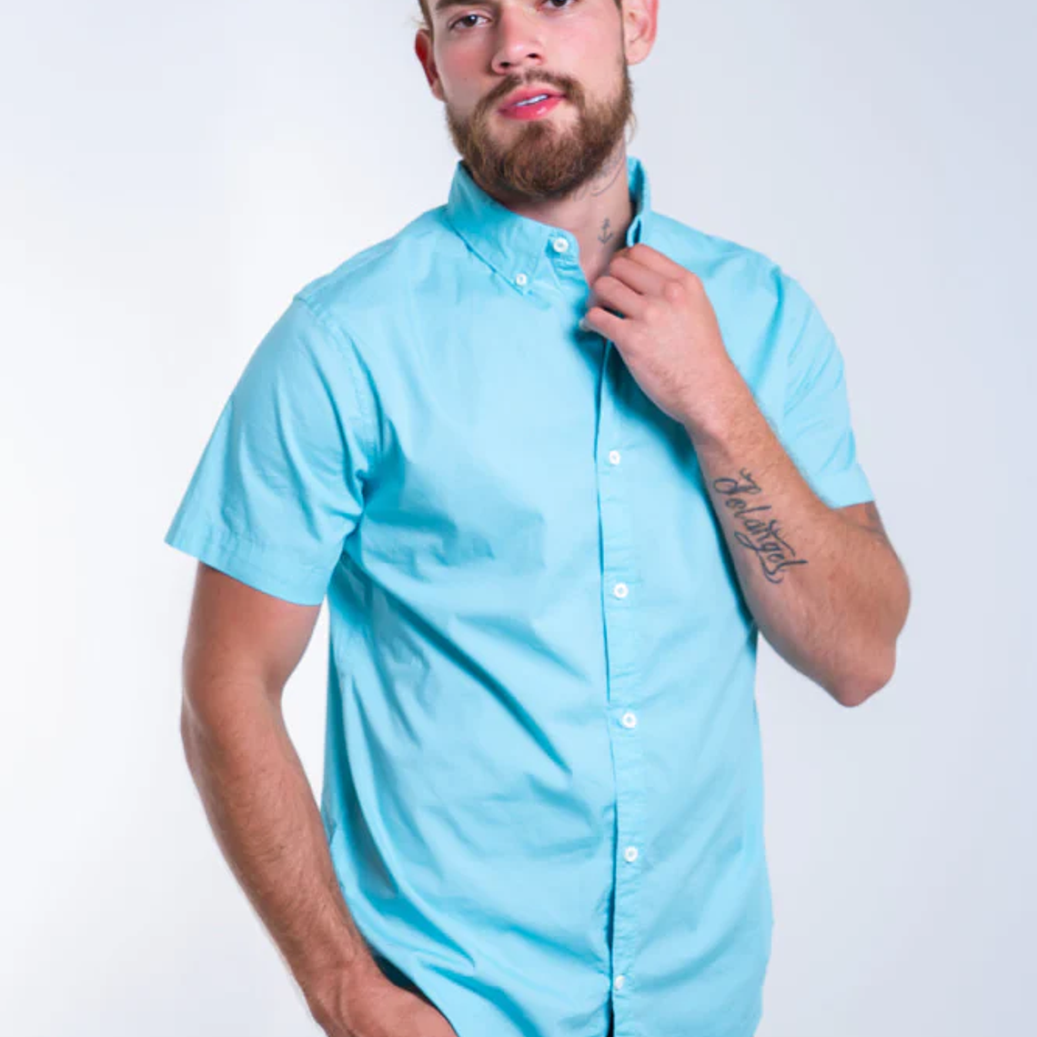 Camisa Hombre Manga Corta Penguin 11