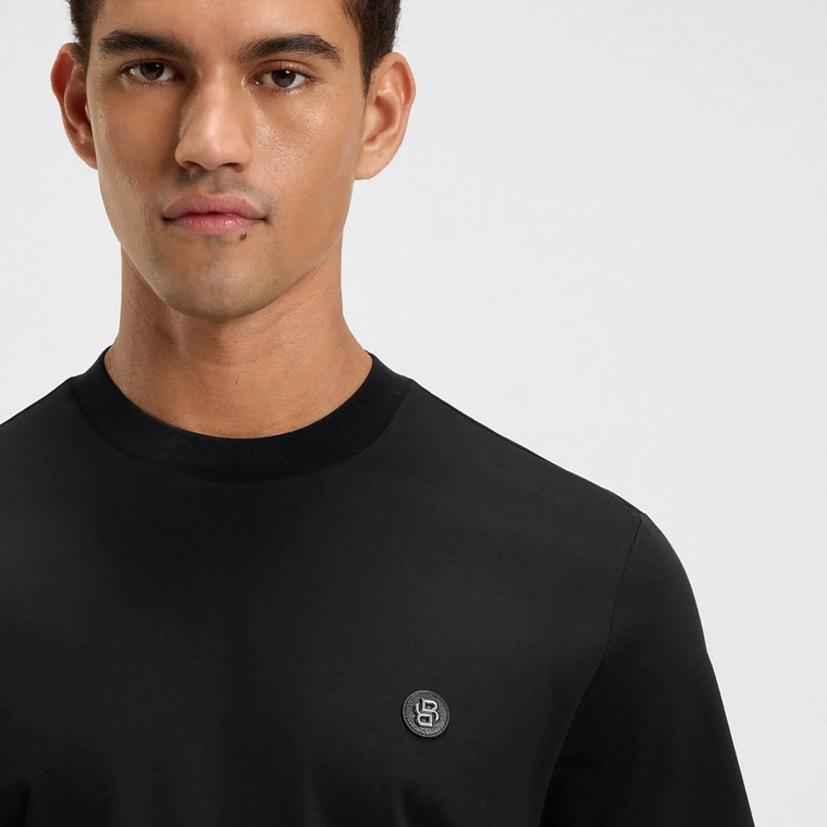 CAMISETA REGULAR FIT DE ALGODÓN CON MONOGRAMA DOUBLE B PLAYERA REGULAR FIT HOMBRE 2