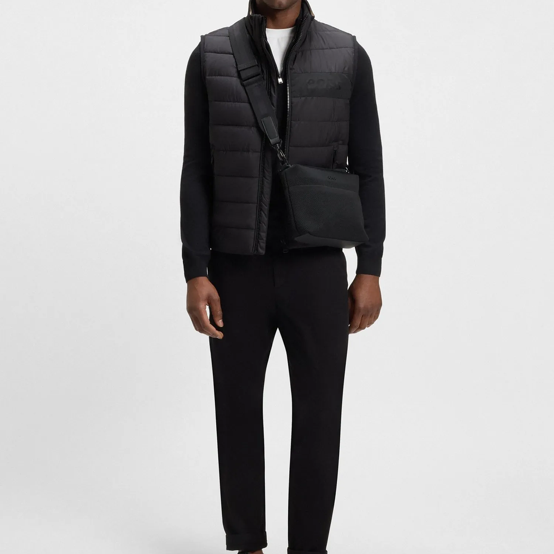 CAMISETA REGULAR FIT DE ALGODÓN CON MONOGRAMA DOUBLE B PLAYERA REGULAR FIT HOMBRE 3