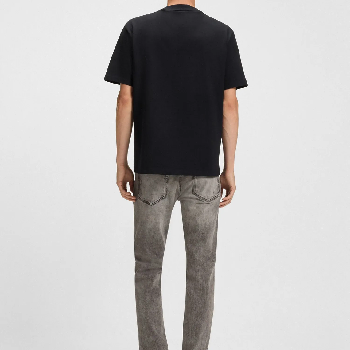 JEANS EXTRA SLIM FIT EN DENIM ELÁSTICO GRIS JEANS EXTRA-SLIM FIT HOMBRE 2