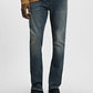JEANS EXTRA SLIM FIT DE DENIM ELÁSTICO AZUL OSCURO JEANS EXTRA-SLIM FIT HOMBRE - Miniatura 3