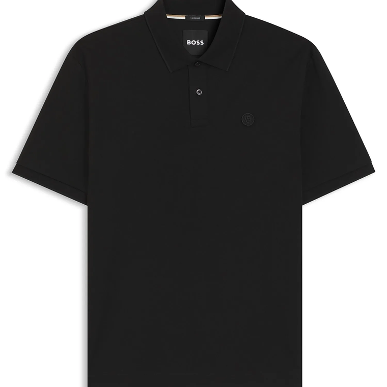 POLO DE PIQUÉ DE ALGODÓN CON MONOGRAMA DOUBLE B POLO REGULAR FIT HOMBRE 2