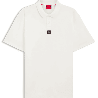 POLO DE PIQUÉ DE ALGODÓN CON MONOGRAMA DOUBLE B POLO REGULAR FIT HOMBRE