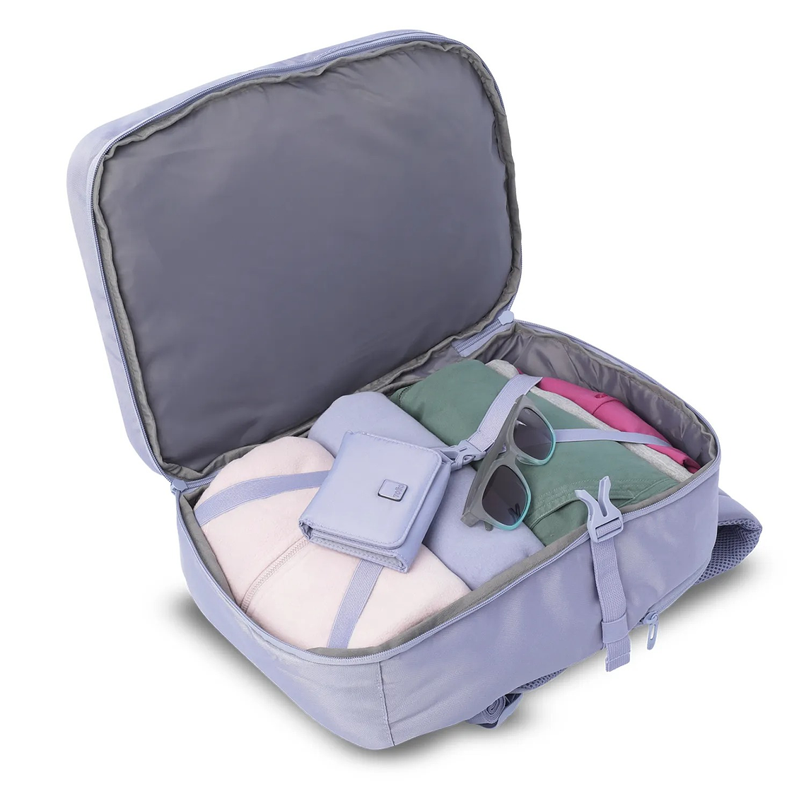 Morral de Viaje Grande Trip Ligth Morado 3