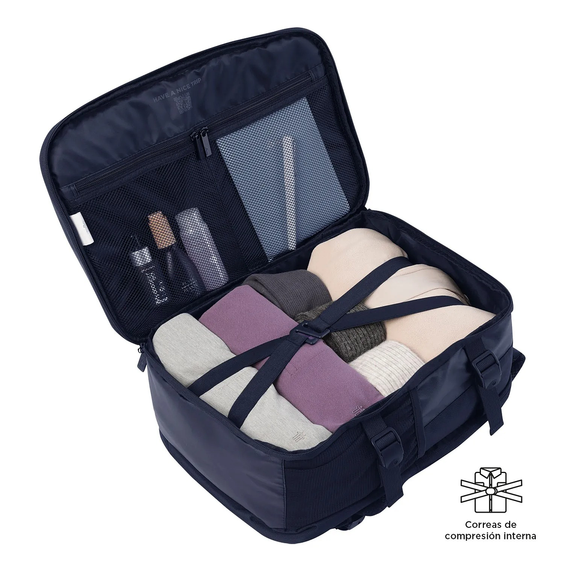 Morral Multifuncional de Viaje Trip Mediano Azul 6