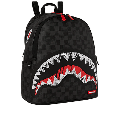 MOCHILA NEGRA SAVAGE SCRIBBLE SPRAYGROUND
