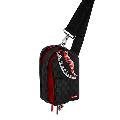 BOLSO DE MANO NEGRO SCRIBBLE SPRAYGROUND