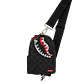 BOLSO DE MANO NEGRO SCRIBBLE SPRAYGROUND - Miniatura 2