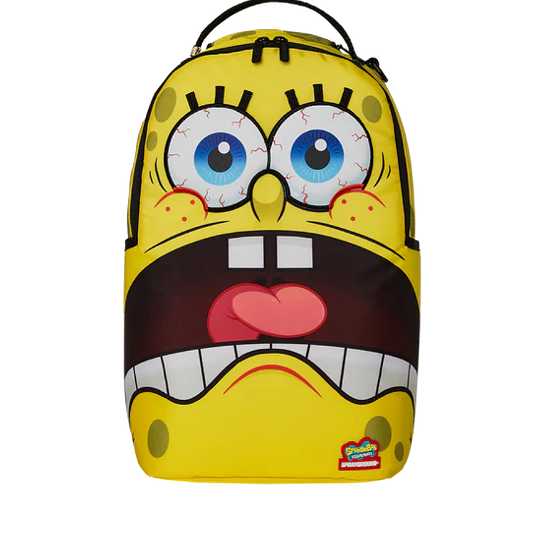 MOCHILA AMARILLA SPONGEBOB REMOVABLE EYES SPRAYGROUND 1