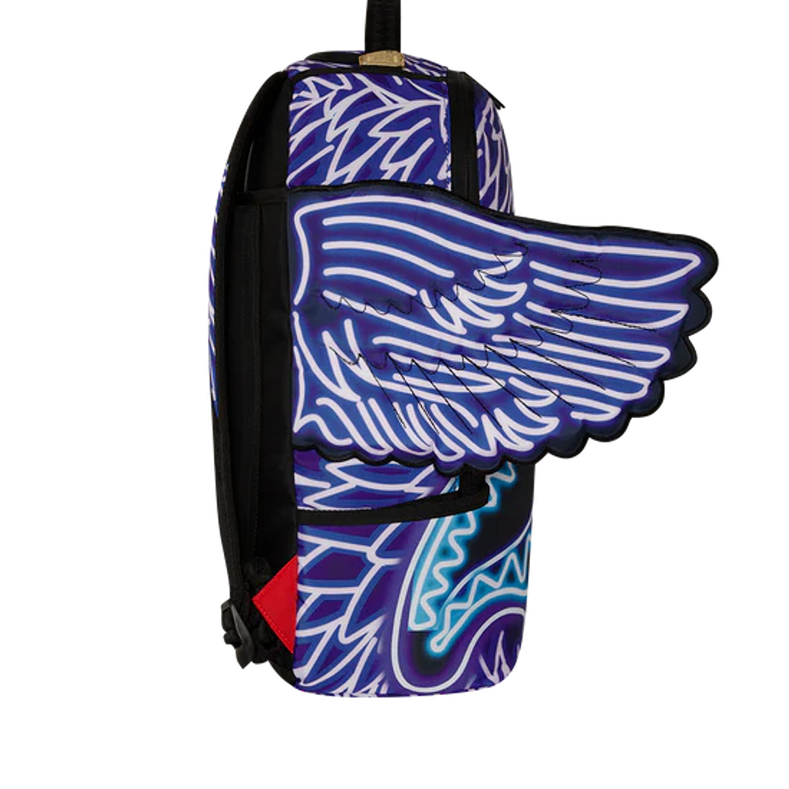 MOCHILA MORADA NEON WINGS PARTY SPRAYGROUND 2