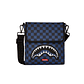 BOLSO DE MANO AZUL SHARKS IN PARIS SPRAYGROUND - Miniatura 1