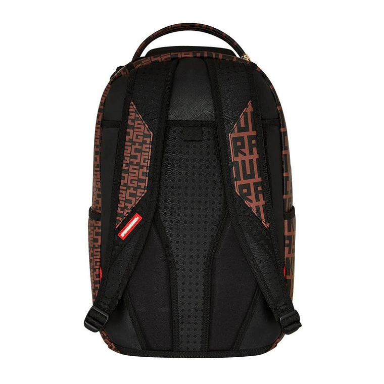 MOCHILA MARRÓN MONEY SPLIT SPRAYGROUND 3