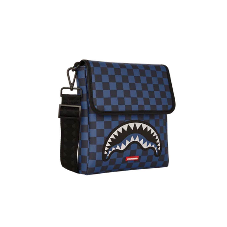 BOLSO DE MANO AZUL SHARKS IN PARIS SPRAYGROUND 3