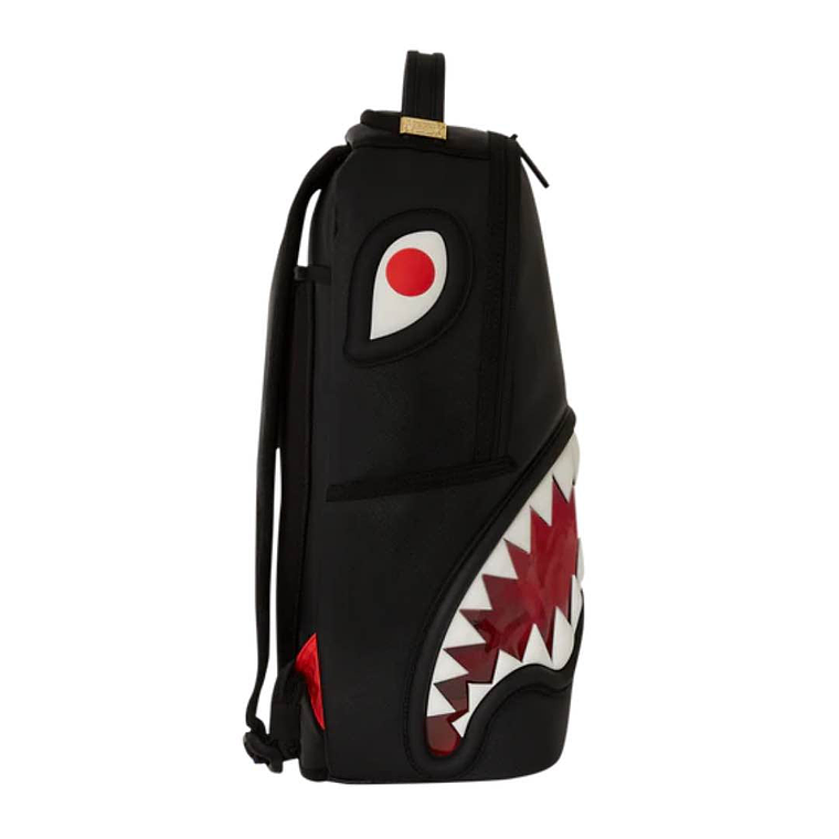 MOCHILA NEGRA SHARK SPRAYGROUND 2