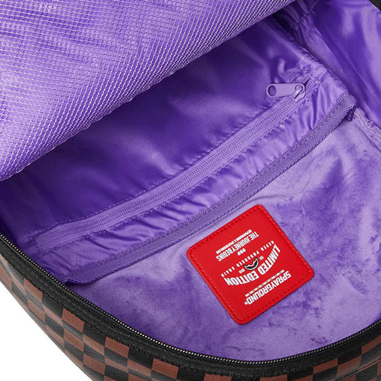 MOCHILA MARRÓN GARY SPRAYGROUND 4