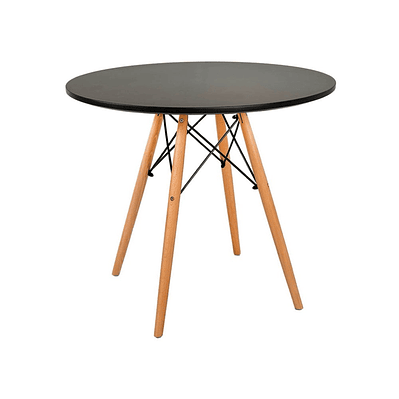 Mesa Roma Negra Redonda