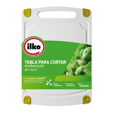 Tabla Antibacterial 20 x 29 cm Design / Ilko