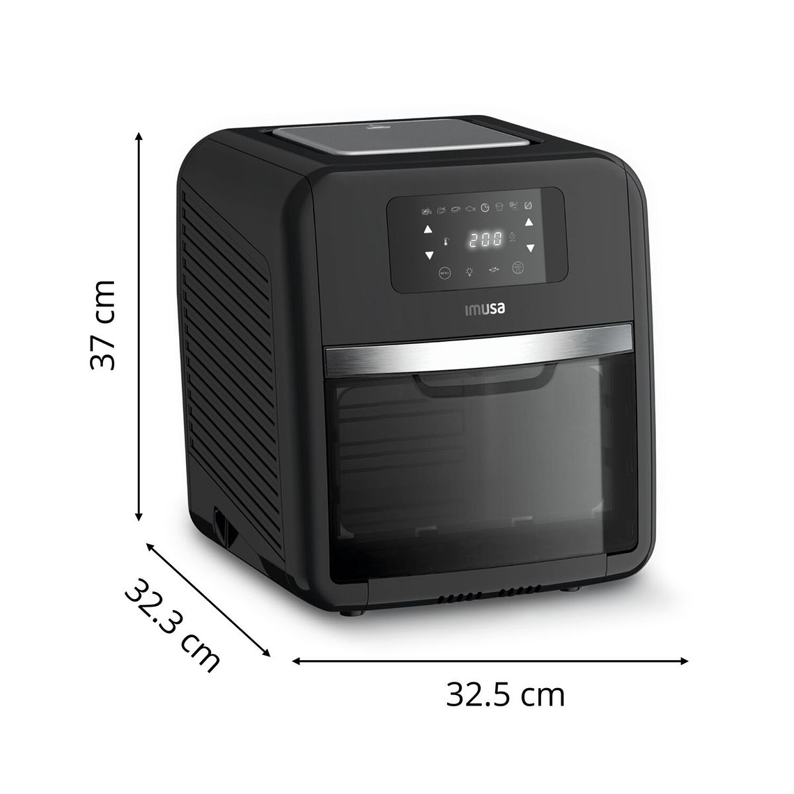 Freidora Easy Fry horno 9 en 1 IMUSA 7