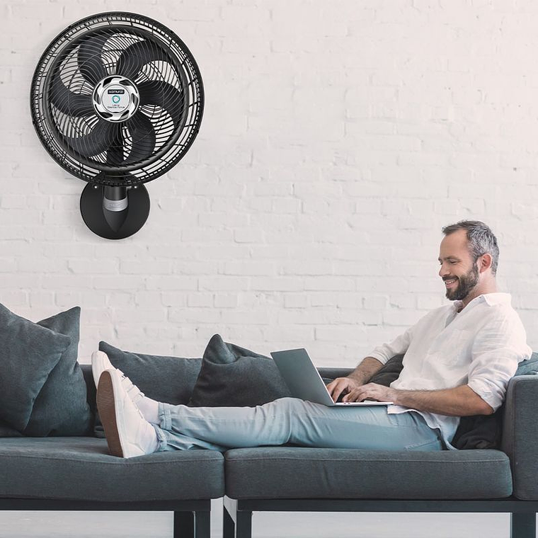 Ventilador SAMURAI Ultra Silence Force Pared negro 5