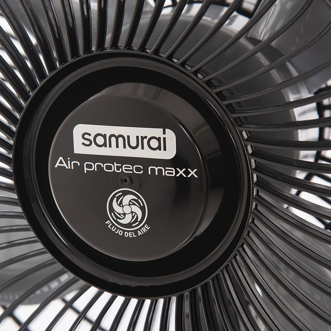 Ventilador SAMURAI Air Protec Maxx 2en1 Negro 2