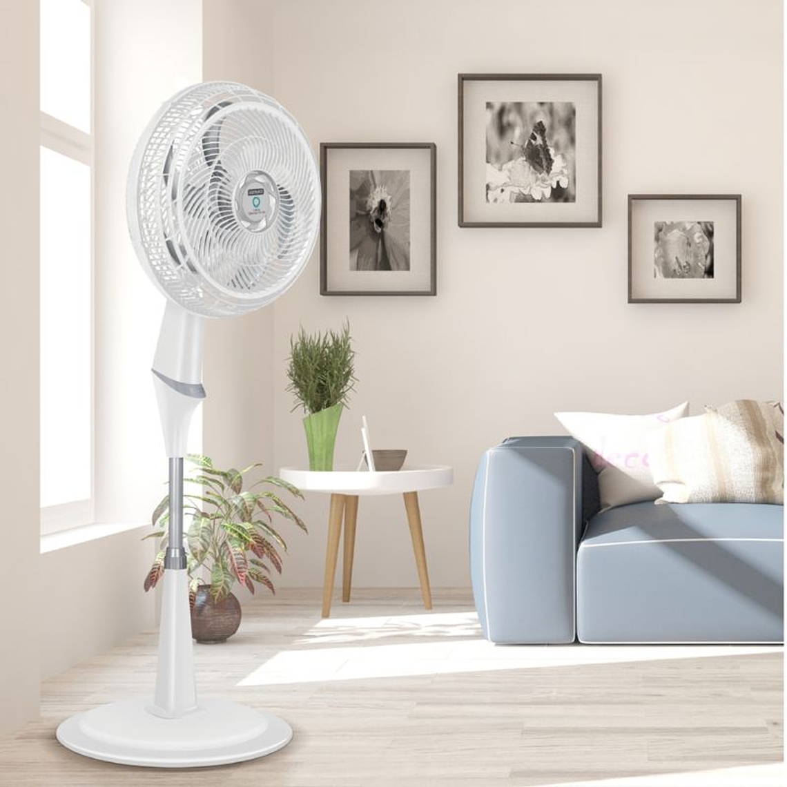 Ventilador SAMURAI Ultra Silence Force 2en1 blanco 4