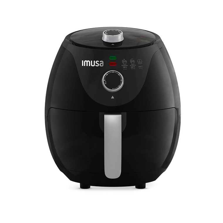 Freidora de Aire IMUSA Airfryer Esencial 3,2 Litros negra 2
