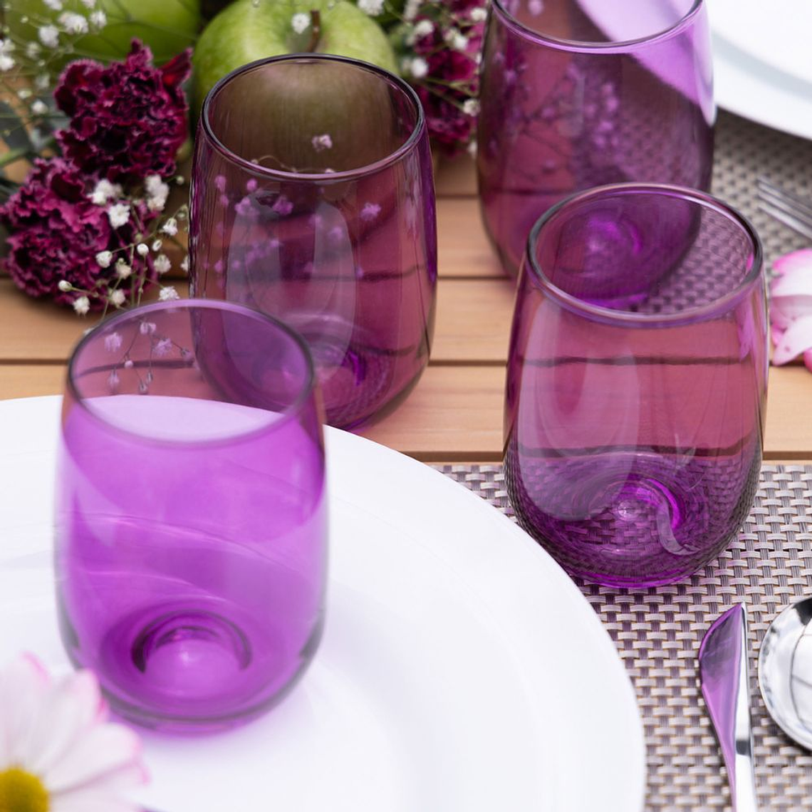 Set Euphoria Vasos Agua x 8 unidades 2