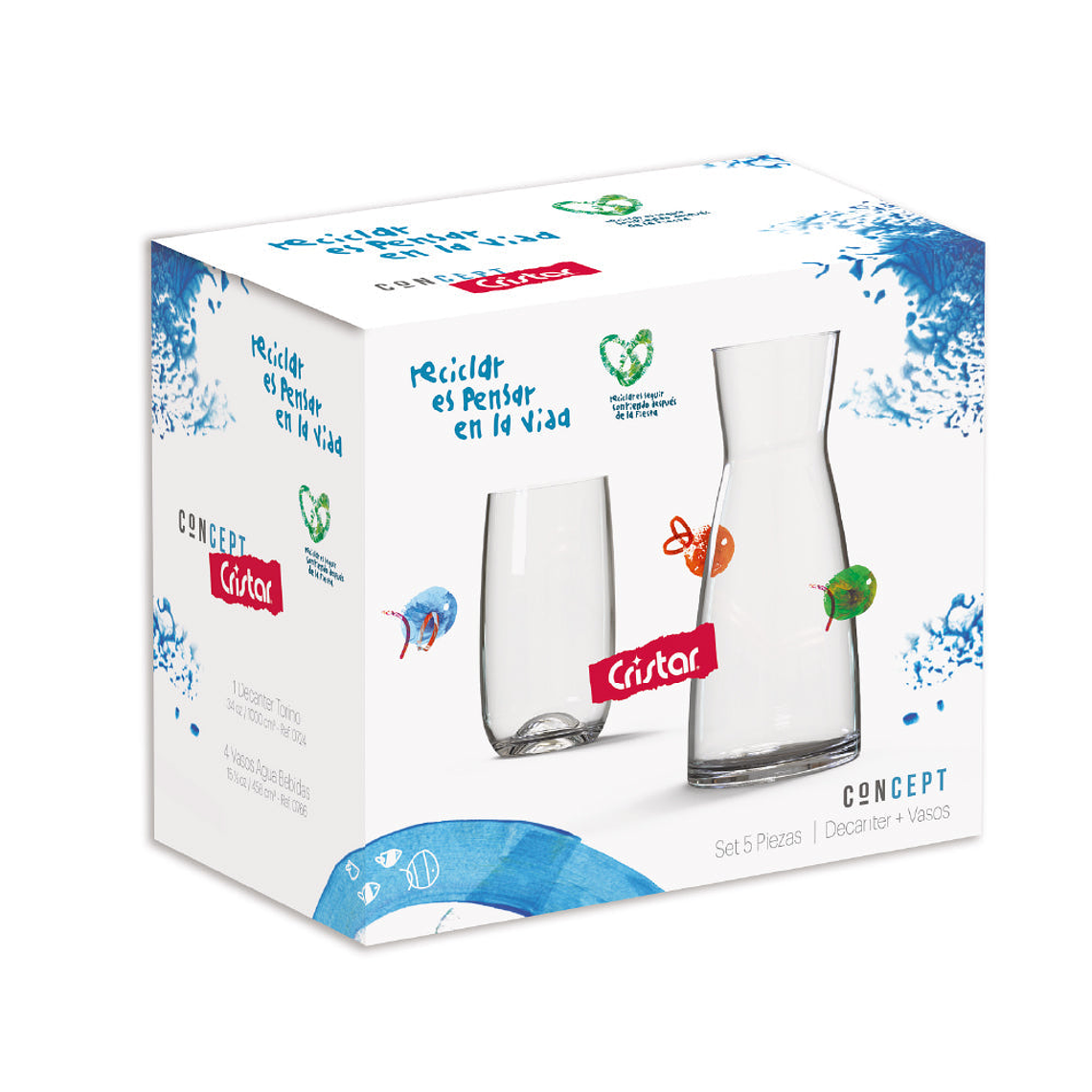 Set Agua Concept Estuche x 5 Unidades 3