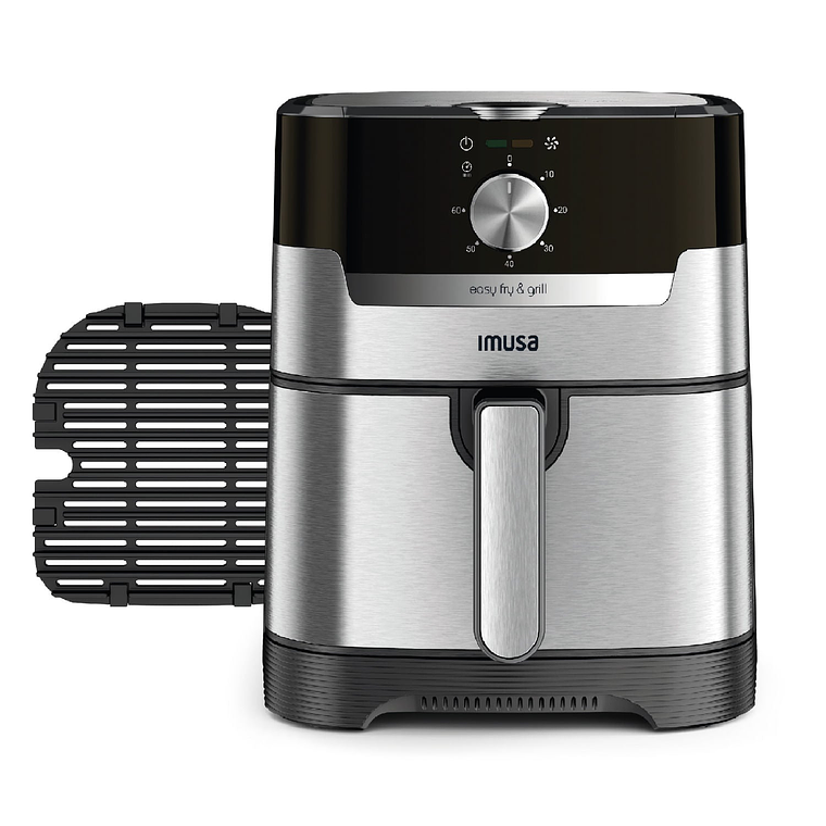 Freidora Easy Fry & Grill 2 en 1 negro IMUSA 1