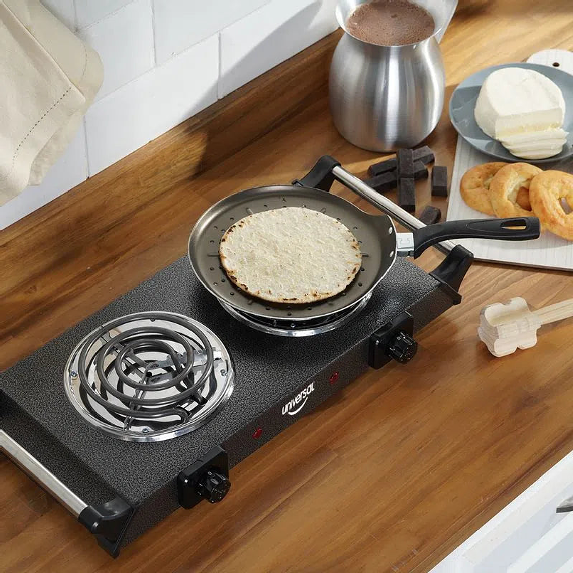 Hornilla Eléctrica 2 Puestos / Universal 4