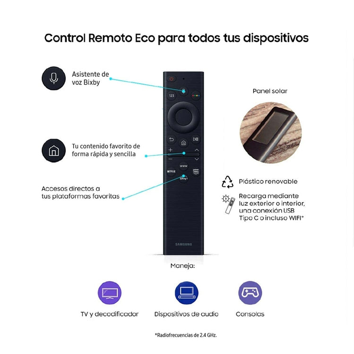 TV SAMSUNG 50 Pulgadas 127 cm 50CU8000 4K-UHD LED Smart TV 5