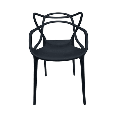 Silla Sidney Negra (Nuevo Diseño)