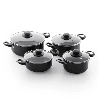 Juego de ollas Aliada 8 Piezas / Universal