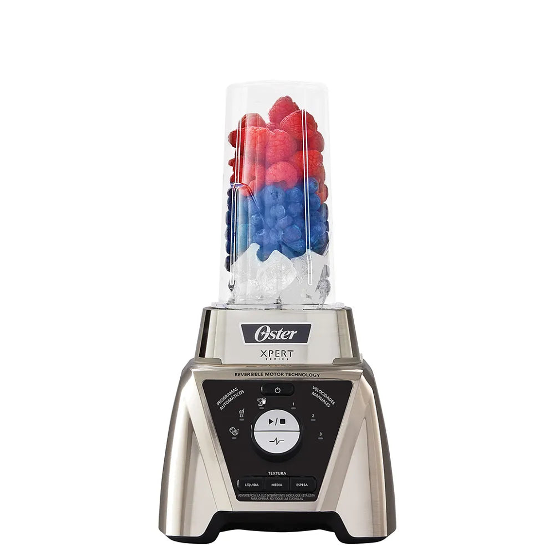 Licuadora Xpert Series™ + Blend-N-Go Niquelada / Oster 3