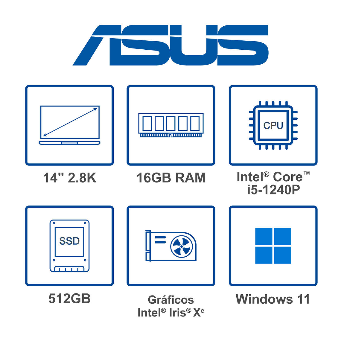 Computador Portátil ASUS Zenbook OLED 14