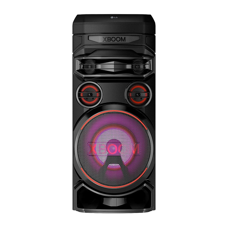 Minicomponente LG XBOOM RNC7 1000 Watts Negro Torre de Sonido 1