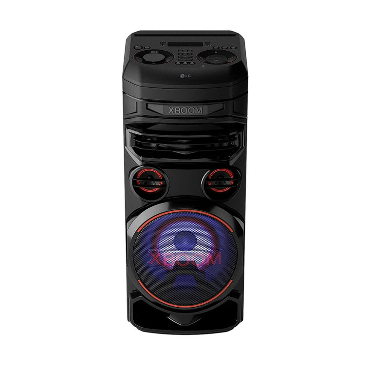 Minicomponente LG XBOOM RNC7 1000 Watts Negro Torre de Sonido 3