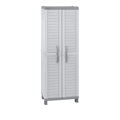 Armario Multiusos Barú 65x189x45 cm Gris Hielo Gris