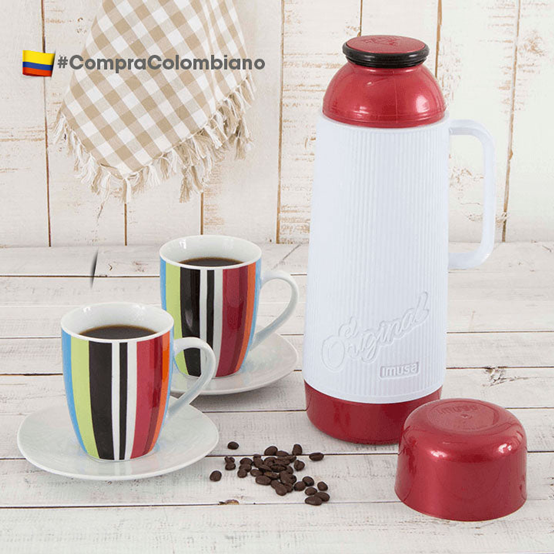 Termo Liso 1 Litro / Imusa 2