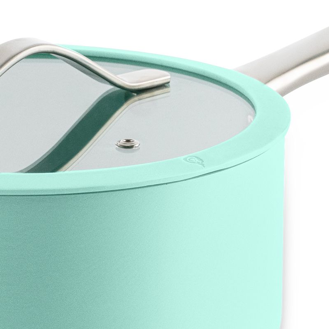 PEROL 20 CM CON TAPA DE VIDRIO MENTA UNIVERSAL 2