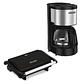 Combo Cafetera perfecta inox + Grill Basic - Miniatura 1