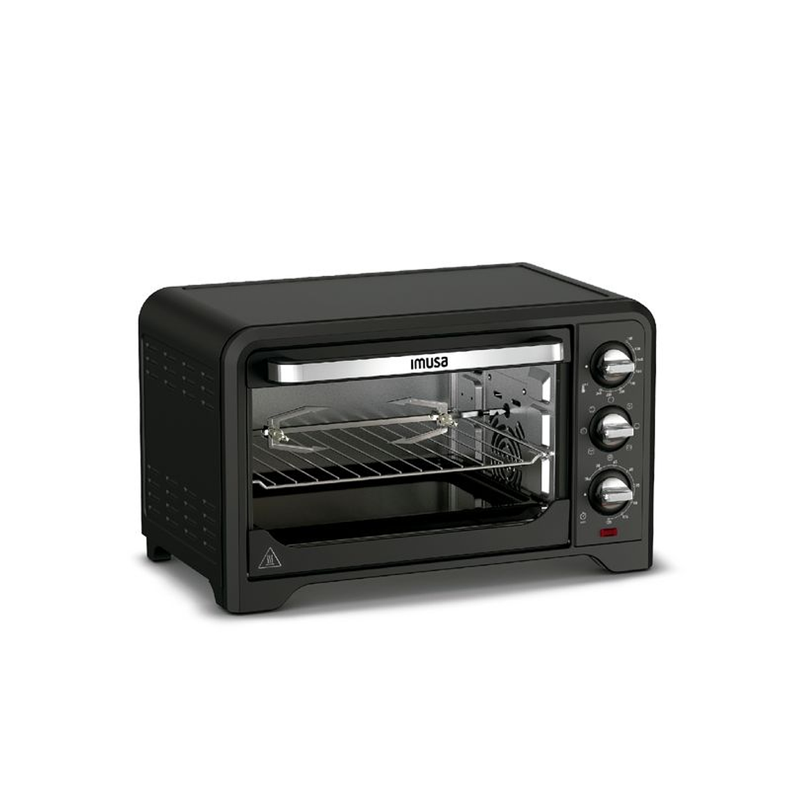 Horno Freidor IMUSA 19Litros Óptimo XL Negro 2