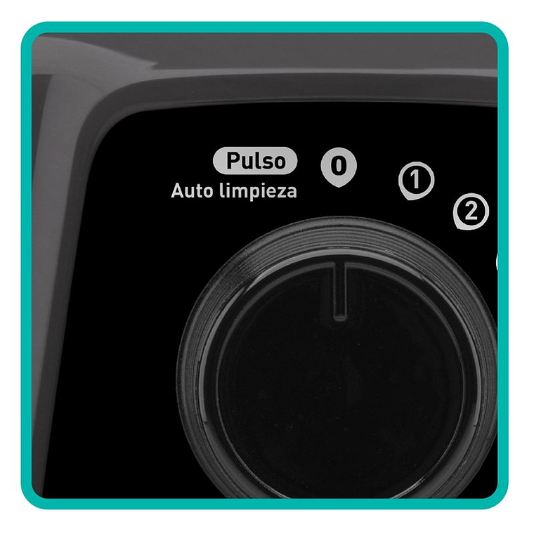 Licuadora IMUSA Powermix Glass 5 Velocidades Negra 7