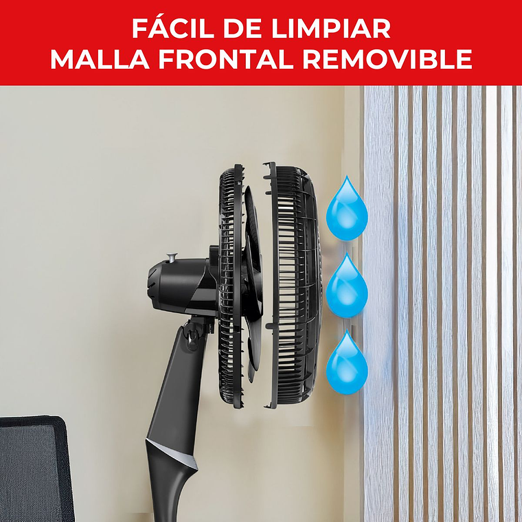 Ventilador SAMURAI Ultra Silence Force 2en1 negro 7