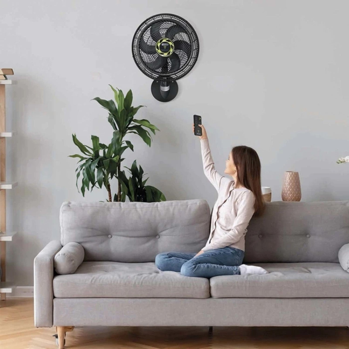 Ventilador SAMURAI Ultra Silence Force control remoto pared 5