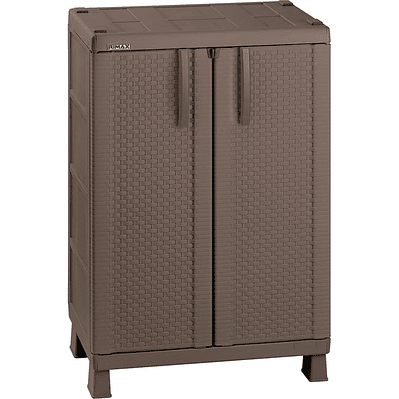 Armario Mediano Rattan 65x101x45 cm