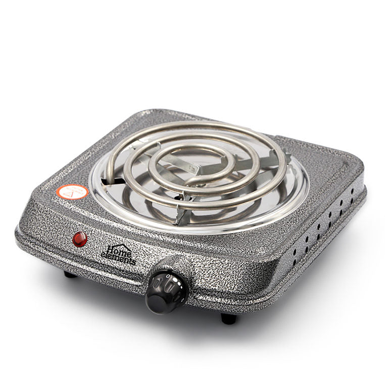 Estufa Eléctrica 1 Puesto Gris / Home Elements 1