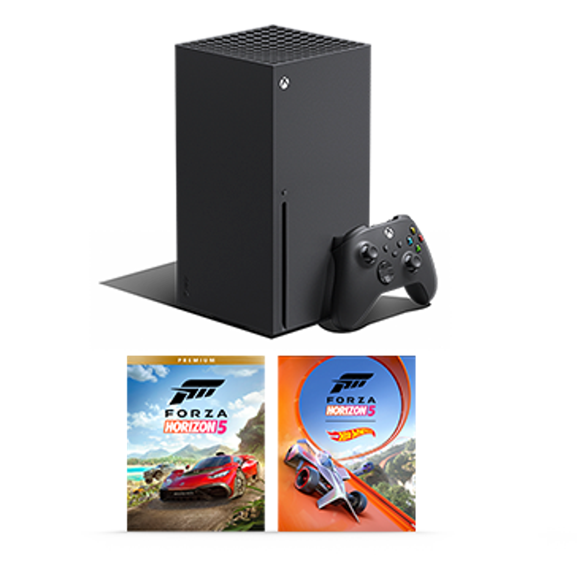 Consola XBOX Series X + 1 Control Inalámbrico + Paquete Forza Horizon 5 5